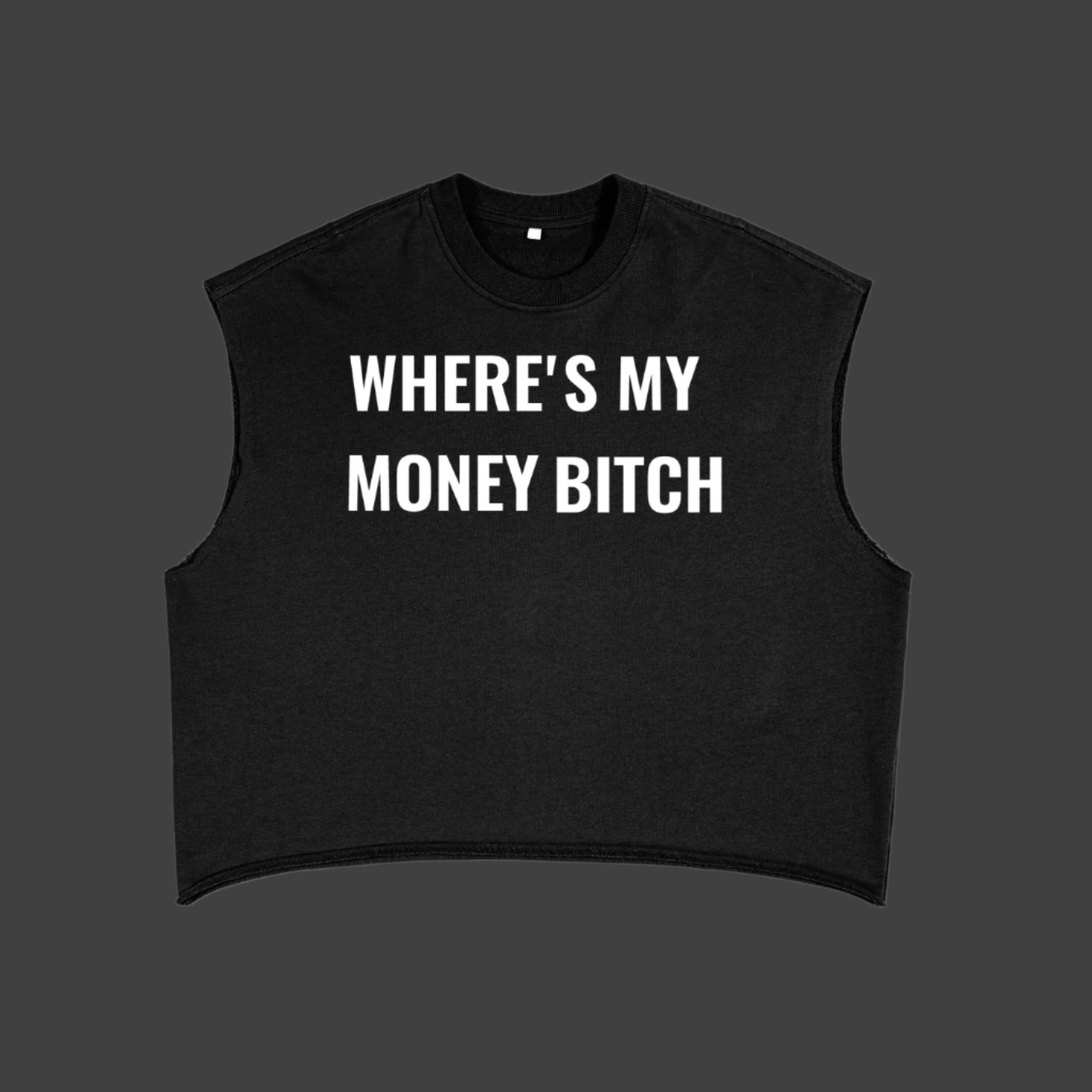 Sleeveless Workout Boxy Tank Top